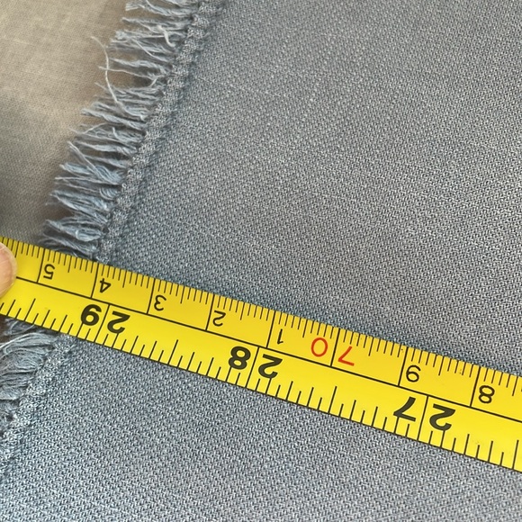 HCVI WEARABLES Harlowe High Side Midi Skirt In Blue Size S - Picture 11 of 12